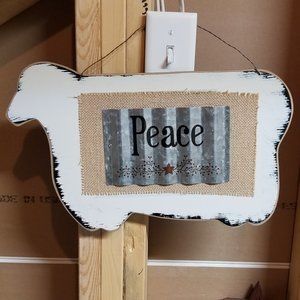 Primitive Sheep Home Decor.